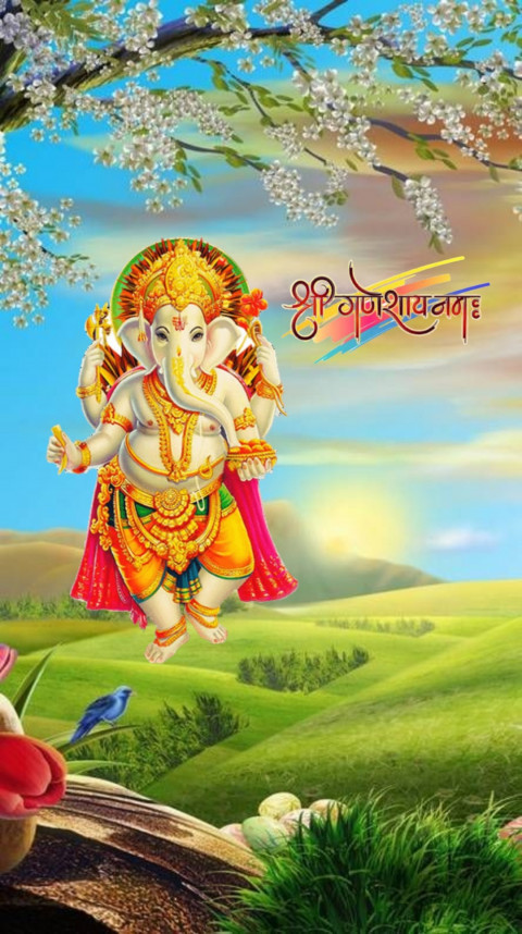 Lord Happy Ganesh Chaturthi CB Editing Background For Picsart DP