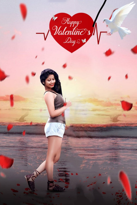 Love Valentine Day Special Photo Editing Background For PicsArt