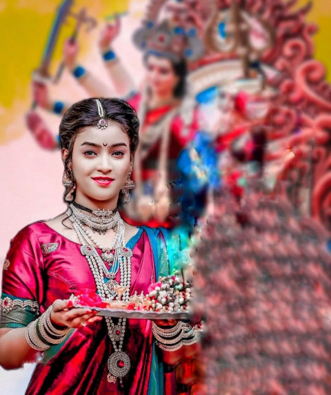 Maa Durga Pooja Editing Navratri CB PicsArt Background Free