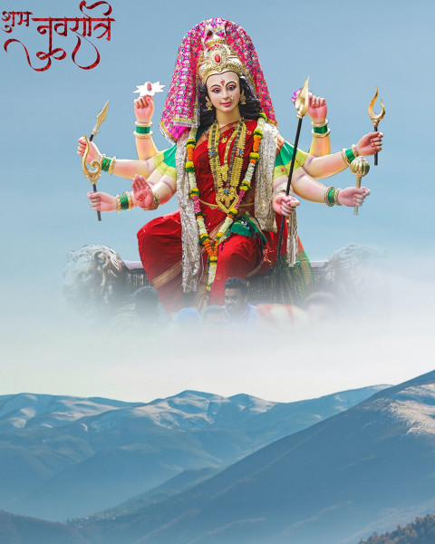 Maa Durga Puja Background Download For Navratri Photo Editing  Free
