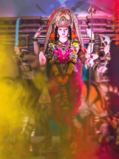 Maa Durga Puja CB PicsArt Photo Editing Background Download Pic