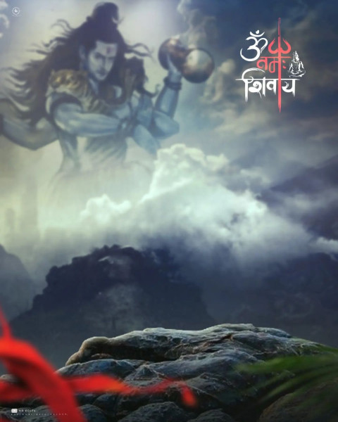 Mahadev PicsArt CB Editing HD Background Download