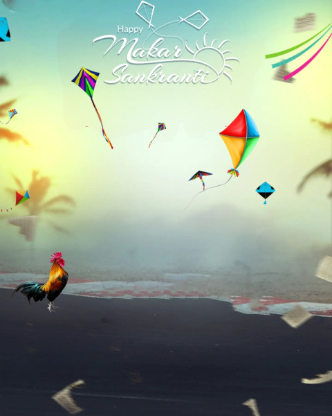 Makar Sankranti Hd CB Editing Background Full HD