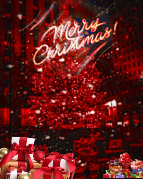 Merry Christmas HD Backgrounds For CB Photo Editing