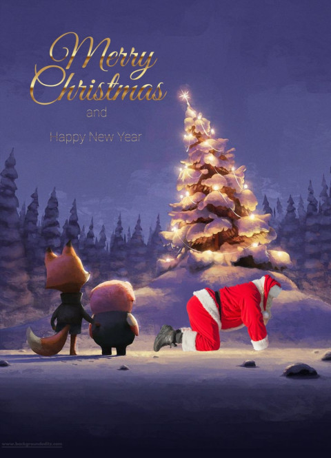 Merry Christmas HD Editing Backgrounds Images