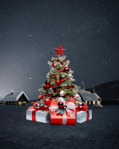Merry Christmas Photo Edting Background HD For Picsart CB
