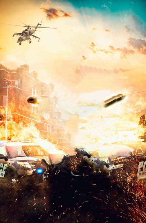 Movie Poster PicsArt Background For Photo Editing