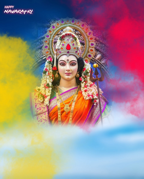 Navratri Picsart Special Photo Editing Background HD Pic