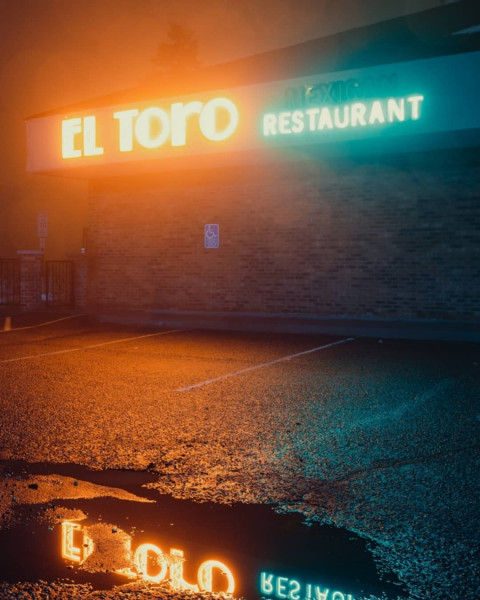 Neon light Background