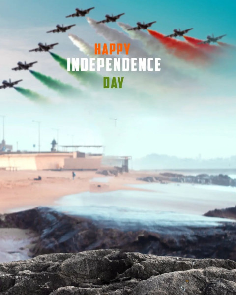 Photoshop 15 August Indain Flag Photo Editing Background Tiranga