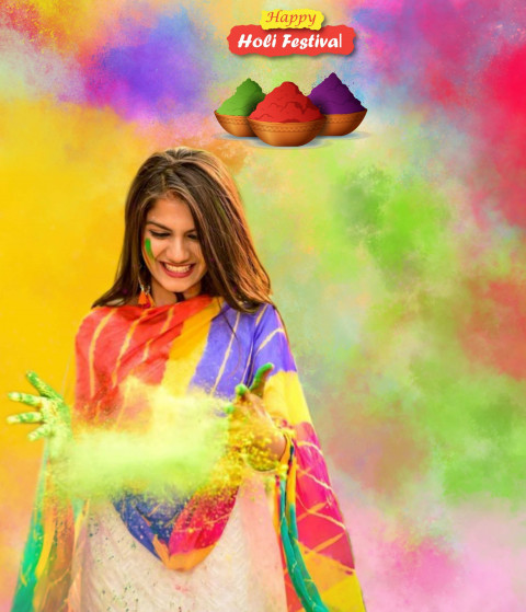 Photoshop Holi Special Editing Wallpapers Background New