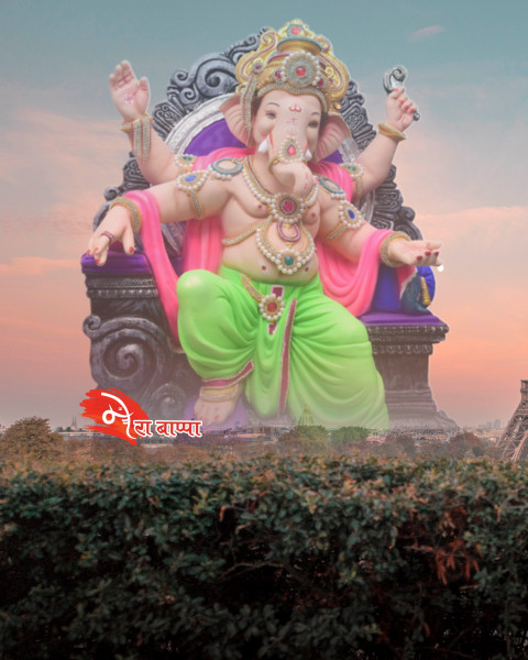 PicsArt Ganesh Chaturthi Editing Background Download