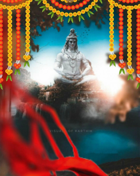 PicsArt Mahashivratri Photo Editing Background HD