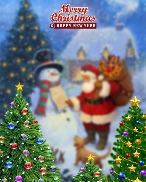 PicsArt Merry Christmas Editing Background Download Free Photoshop