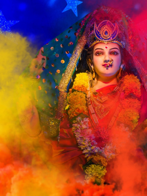 PicsArt Navratri Editing CB Background Download HD Img