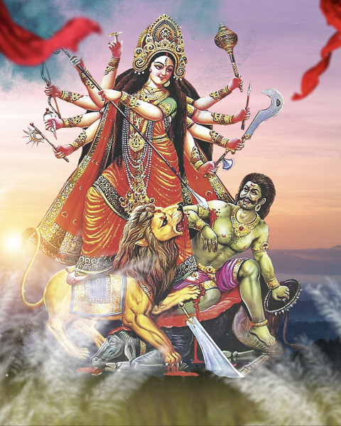 Picsart Navratri Special Photo Editing CB Background Img