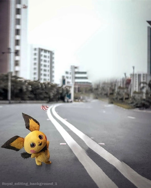 Pikachu CB PicsArt HD Background New Download For Photoshop