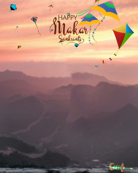 Pongal Makar Sankranti (Lohri) Background For Picsart & CB Editing