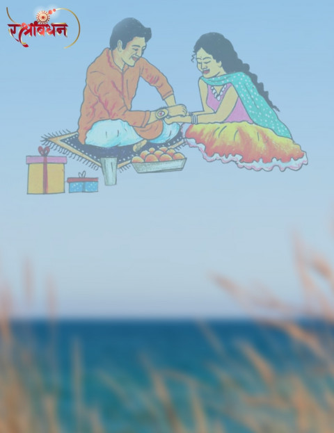 Raksha Bandhan Rakhi Editing Background Download Img