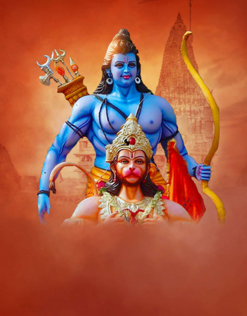Ram Navami PicsArt CB Photo Editing Background