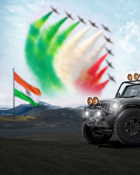 Republic Day Editing Background For Picsart CB