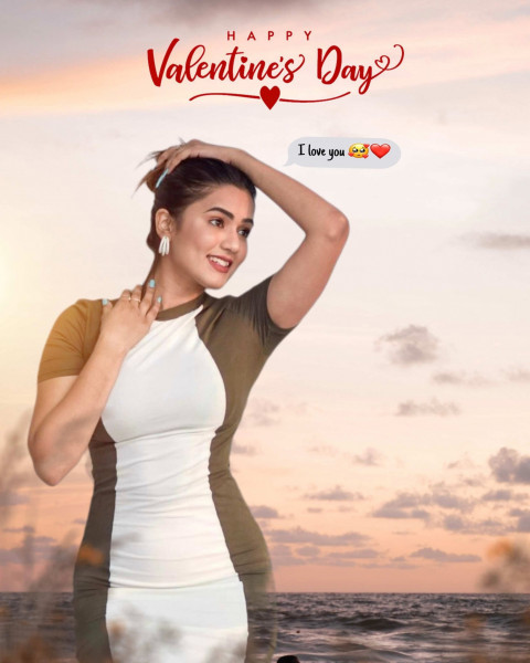 Snapseed Valentine's Day CB Background Download For Photo Editing  Girl