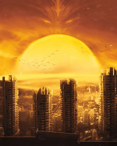 Sunset Picsart Photo Editing CB Background Full HD
