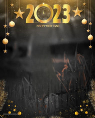 2023 Happy New Year CB HD Background For Editing