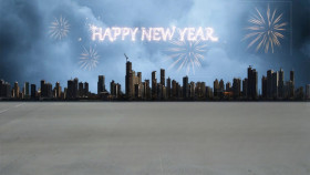 2023 Happy New Year HD Background For CB Editing