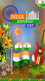 26th January Background HD For Mobile Wallpaper WhatsApp