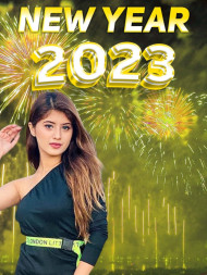 Anushka Sen Happy New Year HD CB Background