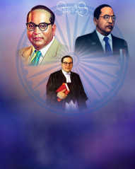 Babasaheb Ambedkar Jayanti CB PicsArt Background Download