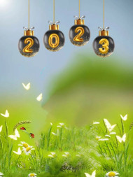 Best Latest Happy New Year Editing Background Full HD 2023