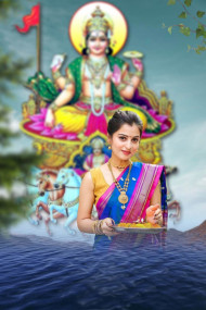 Chhath Puja Photo Editing Background HD PicsArt CB