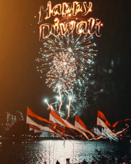 Diwali Background With Firework For CB Picsart Photo Editing