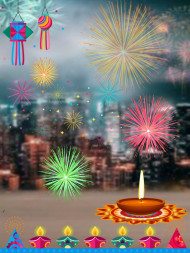Diwali Festival CB Background Full HD Stock Free Download
