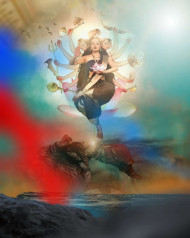 Durga Maa Photo Editing Background For CB Photoshop Pic