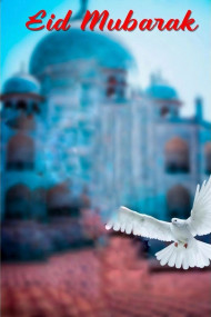 Eid Mubarak Photo Editing HD Background