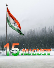 Flag 15 August Independence Day CB PicsArt Editing Background New