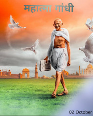 Gandhi Jayanti CB Picsart Editing BAckground