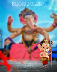 Ganesh Chaturthi Editing Background HD For Picsart