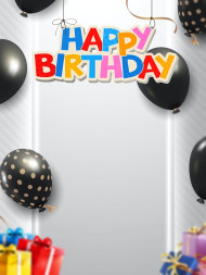 Happy Birthday Photoshop Editing Background