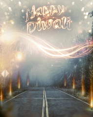 Happy Diwali Background For Editing Picsart Photoshop