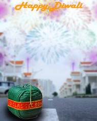 Happy Diwali Fireworks CB PicsArt Editing Background