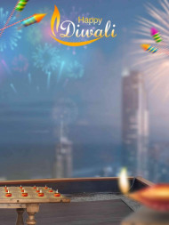 Happy Diwali PicsArt CB Editing Background Full HD