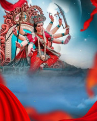 Happy Durga Pooja Background For Snapseed Editing HD