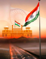 Happy Independence Day 15 August Cb Background For Picsart Editing Flag