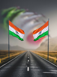 Happy Independence Day  15 August Editing CB Background For Picsart & Photoshop