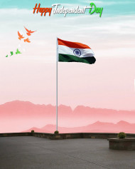 Happy Independence Day HD Background For 15 August Photo Editing Pics