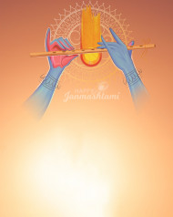 Happy Janmashtami Photo Editing CB PicsArt Background HD New